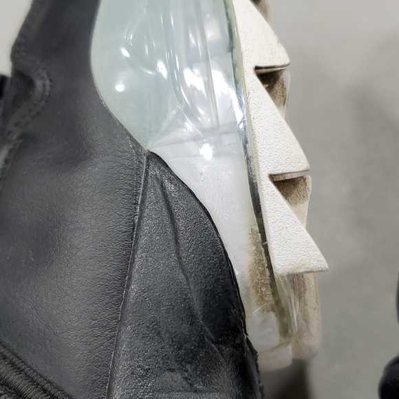 Fila Unit LE platform sneakers women's 8 black leather, mesh scuba like fabric - Picture 9 of 11